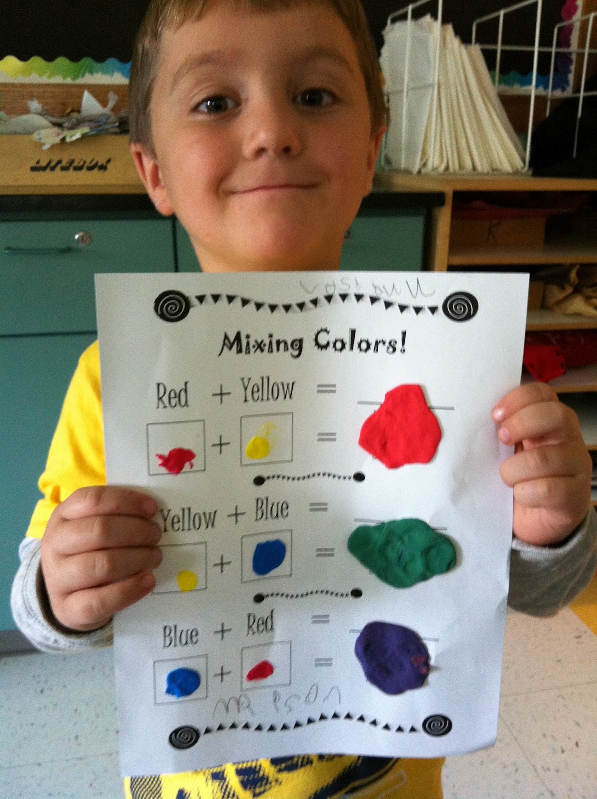 The SmARTteacher Resource Mixing Colors 